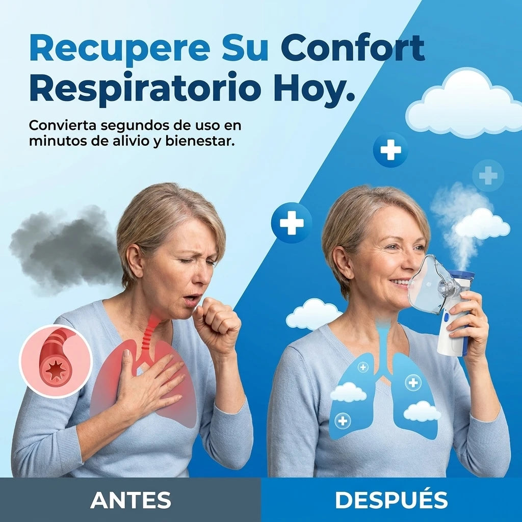 ✨ Nebulizador Portátil Medicare JSL