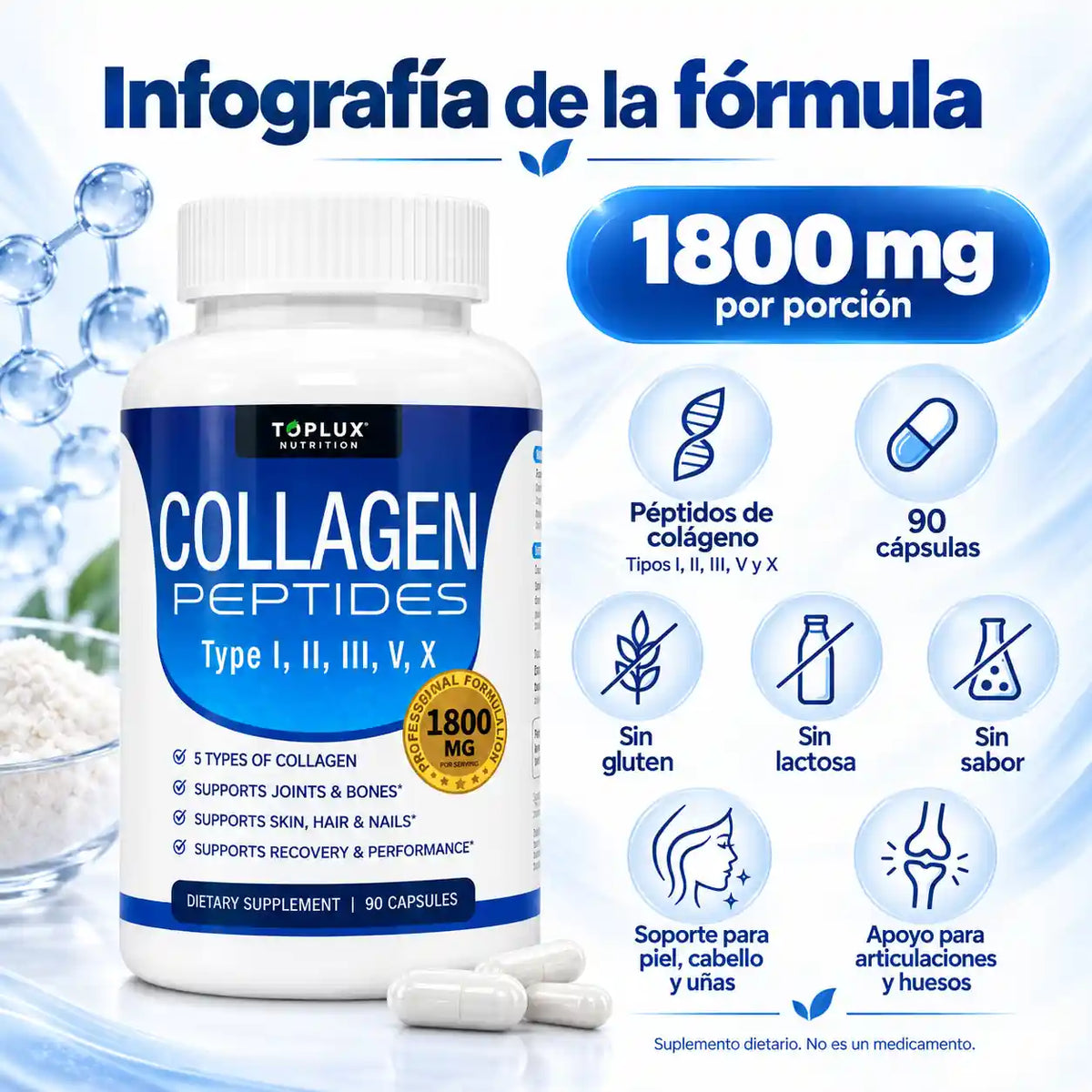 El colágeno que tu piel, cabello y articulaciones extrañan después de los 30