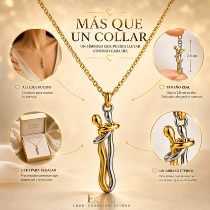 collar abrazo eterno