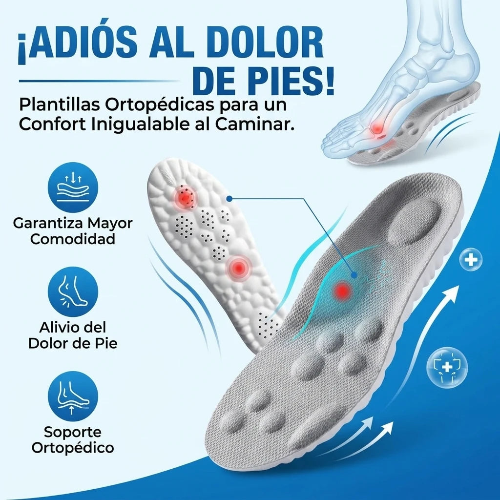 💥 Más soporte, más comodidad y menos fatiga en cada paso