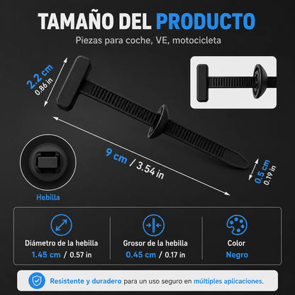 🔧  Hebillas Universales Multifuncionales