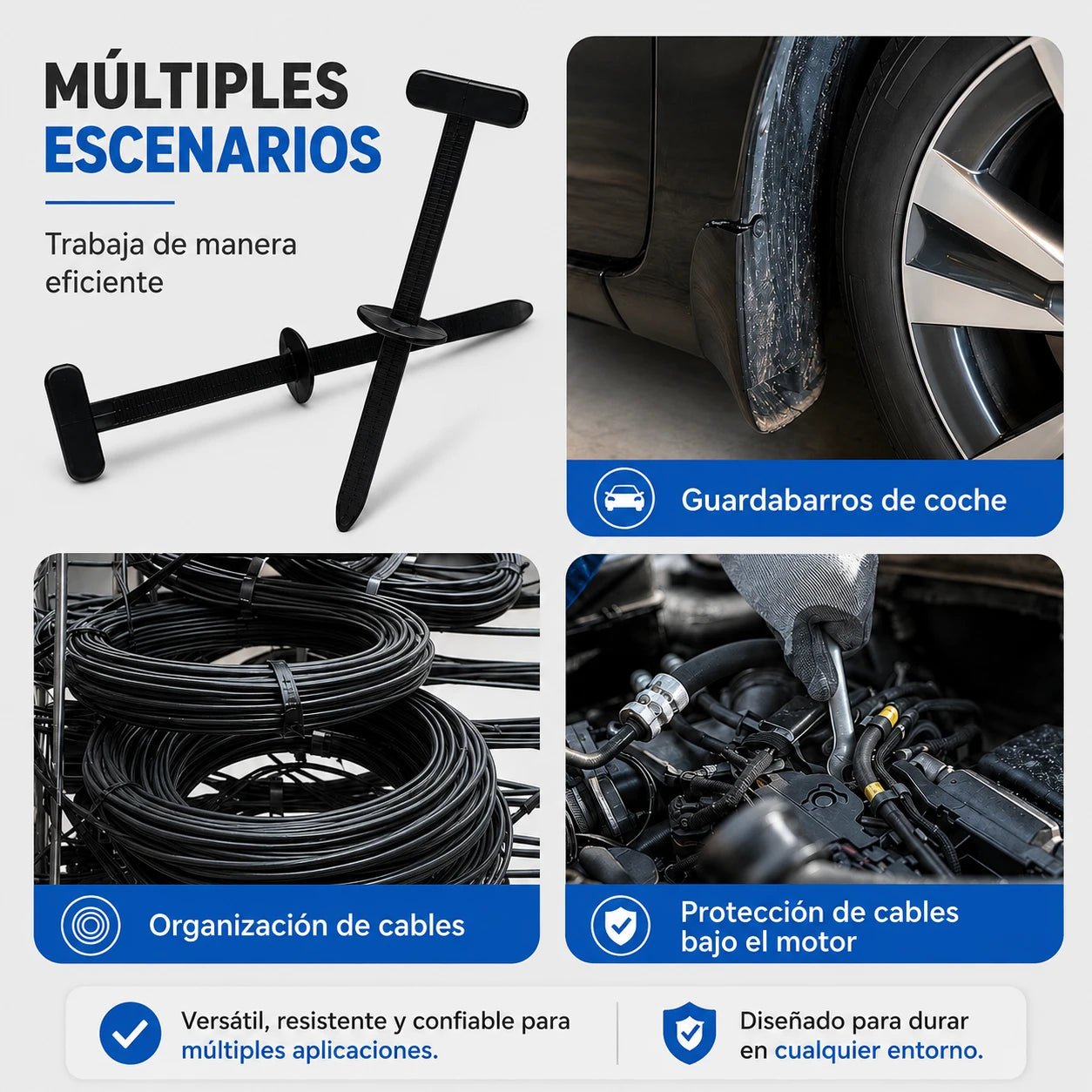 🔧  Hebillas Universales Multifuncionales