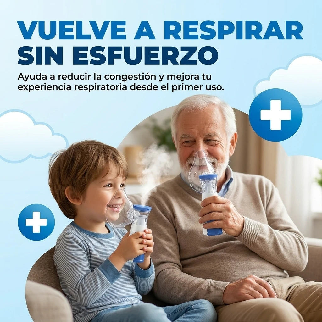 ✨ Nebulizador Portátil Medicare JSL