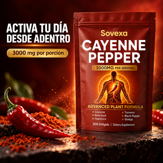 Las cápsulas de pimienta de cayena que le devuelven la ligereza a tus piernas en semanas