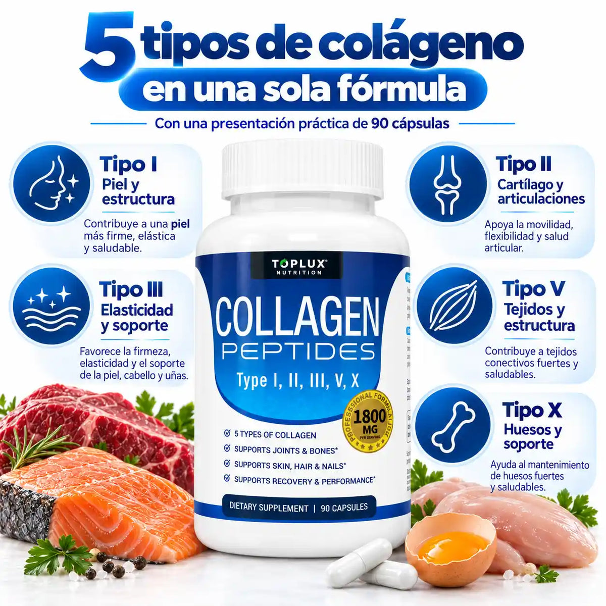 El colágeno que tu piel, cabello y articulaciones extrañan después de los 30