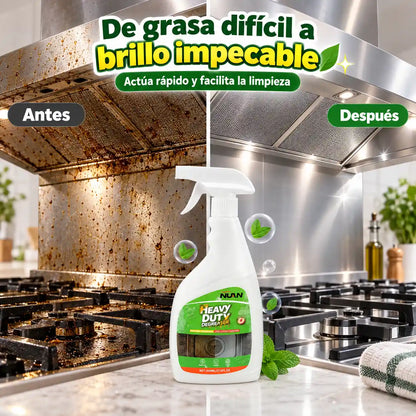 El spray que derrite la grasa de tu cocina en segundos sin tallar