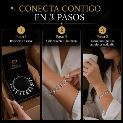 La pulsera con 13 amuletos que te protege y te recuerda quién eres