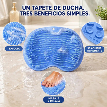 La almohadilla que convierte tu ducha en un spa sin tallar fuerte