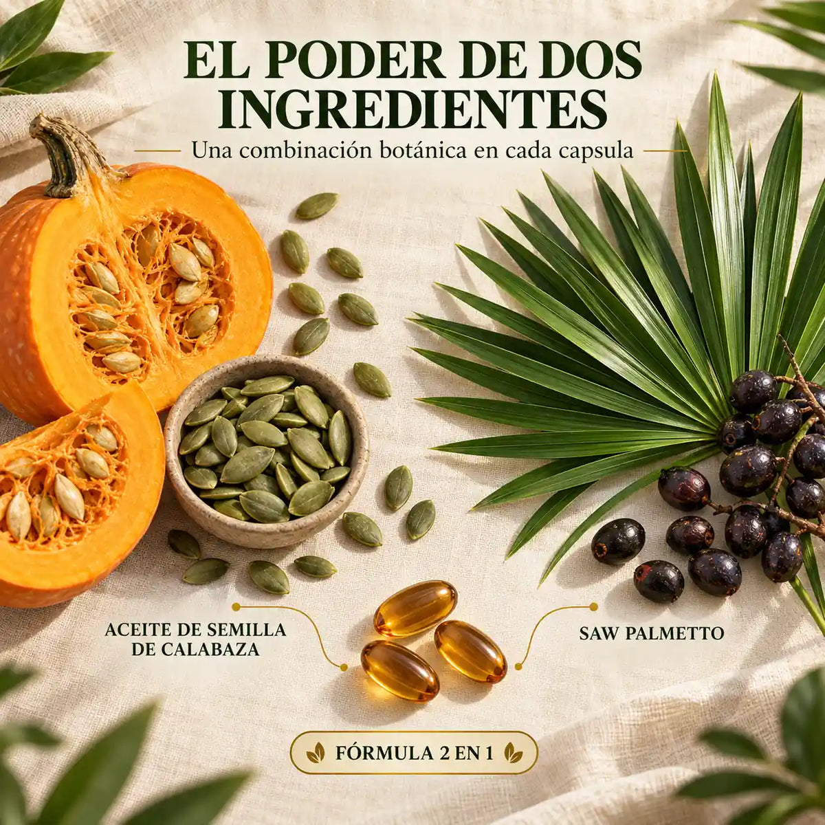 El aceite de semilla de calabaza que cuida tu próstata y frena la caída del cabello sin químicos