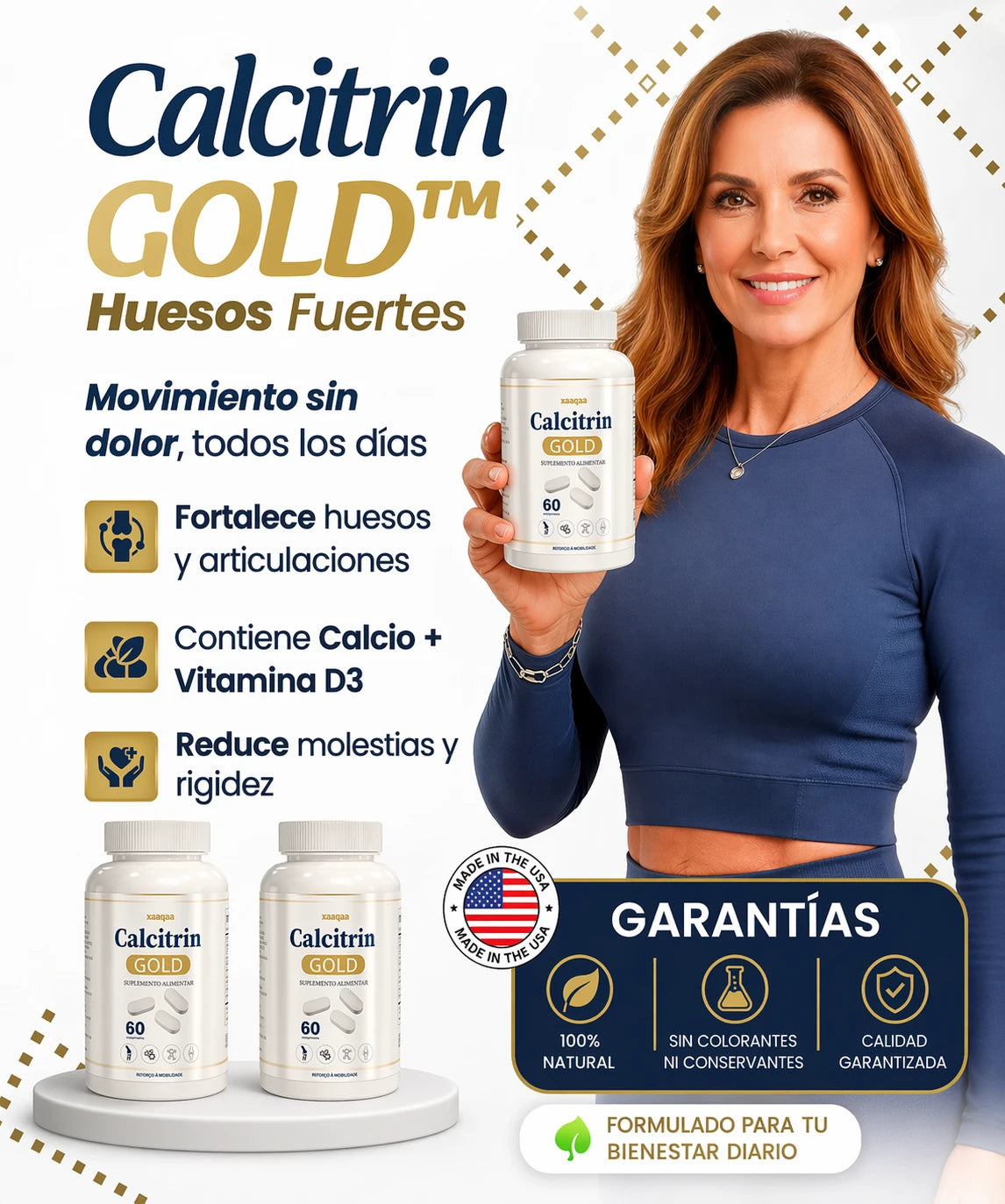 Cápsulas que desinflaman y fortalecen las articulaciones A1