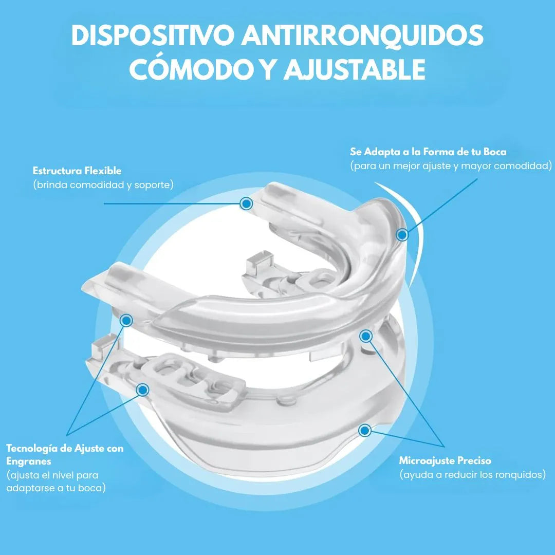 🌬️Protector Dental Para Bruxismo y Ronquidos ❌😤