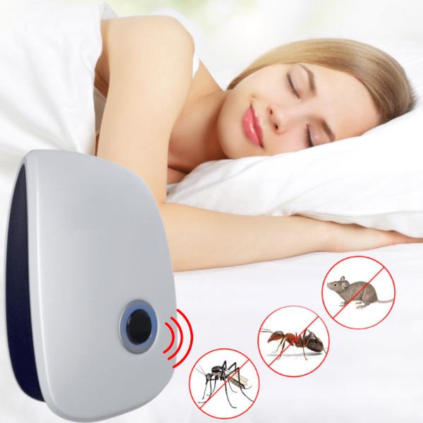✅🪳REPELENTE ULTRASONICO PARA INSECTOS Y ROEDORES🐀